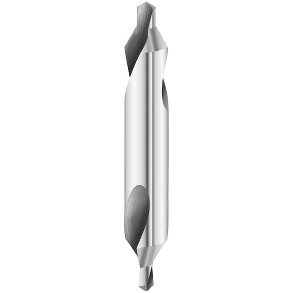 Fullerton Tool 2-Flute - 118Deg Cam Relieved Pilot Point - 2305 Center Drill, TIALN, RH Spiral, Cam Relieved, 3/16 23105 - main